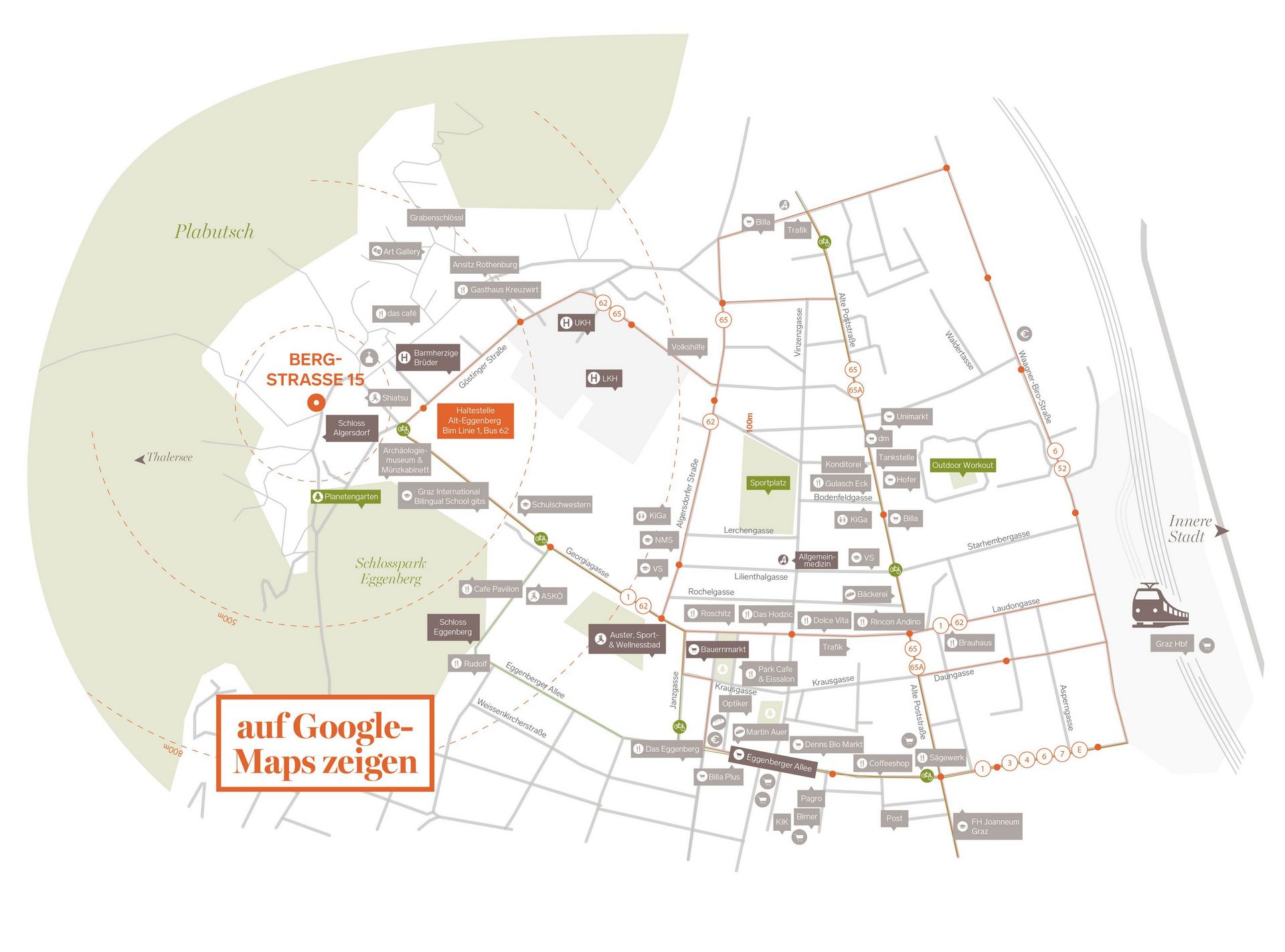 Fürstengarten Google Map